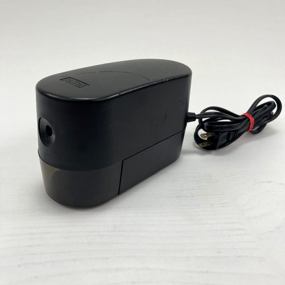 Boston Black Model 24 Electric Pencil Sharpener w/ Receptacle by Hunt Mfg. Co